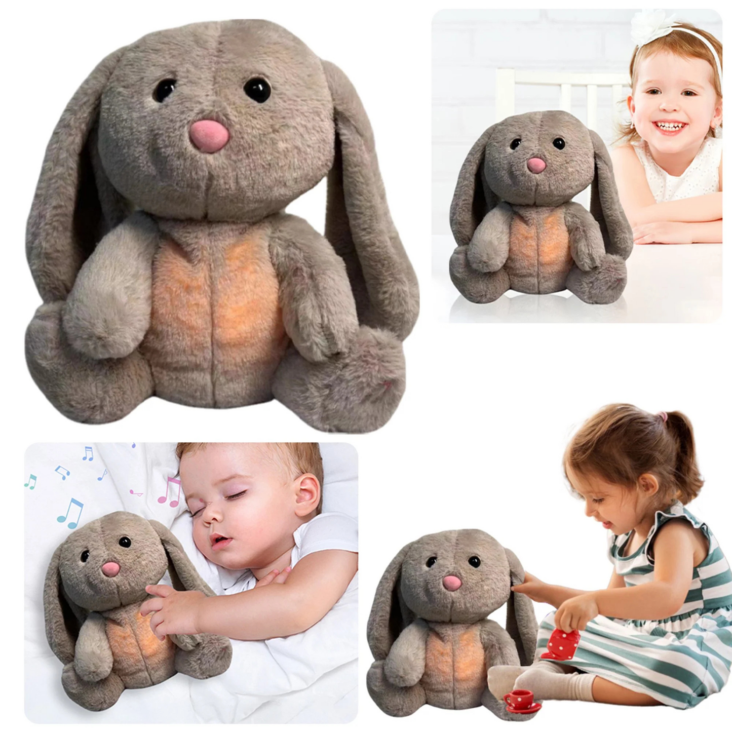 Baby Soother Koala Baby Girl Stuffed Animal Crib Toys Soothe Koalas Plush Toy with Lullabys Easy to Use Durable